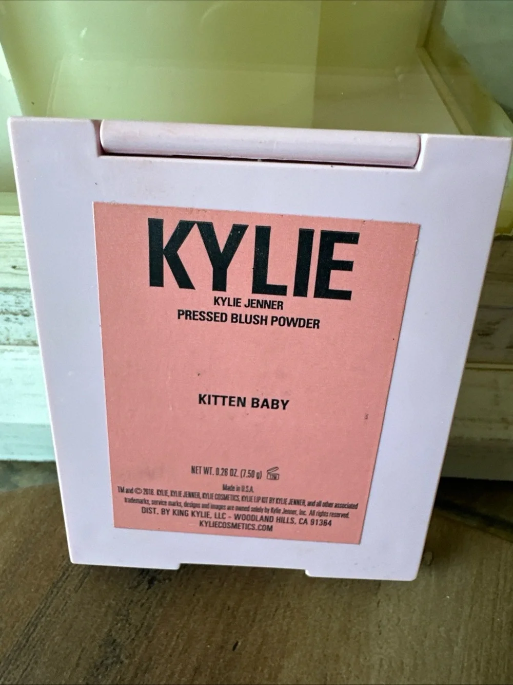 Kylie Jenner Cosmetics Pressed Blush Powder in “Kitten Baby” New No Box